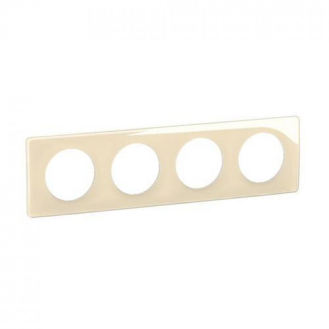 Πλαίσιο 4 Θέσεων Μπεζ Enamelled Celiane™ CP0204 LEGRAND