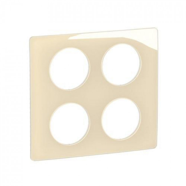 Πλαίσιο 4 Θέσεων Σε 2 Σειρές Μπεζ Enamelled Celiane™ CP0209 LEGRAND