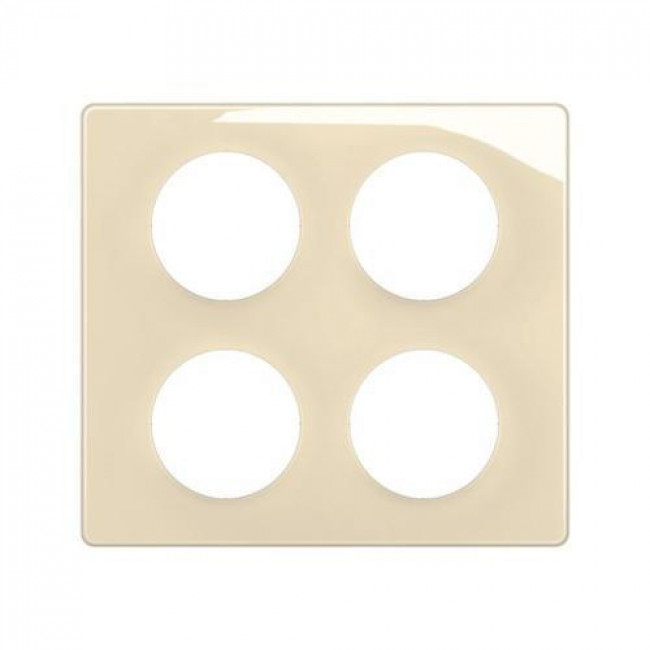 Πλαίσιο 4 Θέσεων Σε 2 Σειρές Μπεζ Enamelled Celiane™ CP0209 LEGRAND