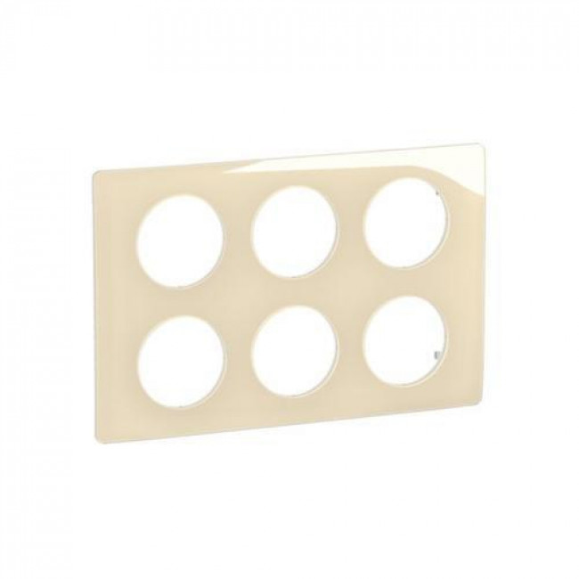 Πλαίσιο 6 Θέσεων Σε 2 Σειρές Μπεζ Enamelled Celiane™ CP0210 LEGRAND