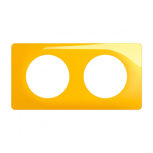 Πλαίσιο 2 Θέσεων Κίτρινο Saffron Celiane™ CP0402 LEGRAND