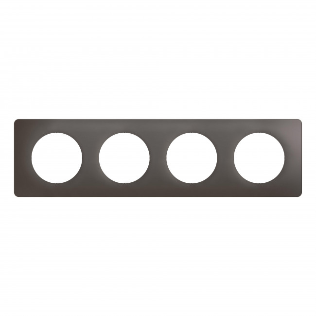 Πλαίσιο 4 Θέσεων Γκρι Ash Celiane™ CP1004 LEGRAND