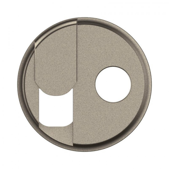 Μετώπη Πρίζας TV Και RJ11 Τιτάνιο Celiane™ CT0342 LEGRAND