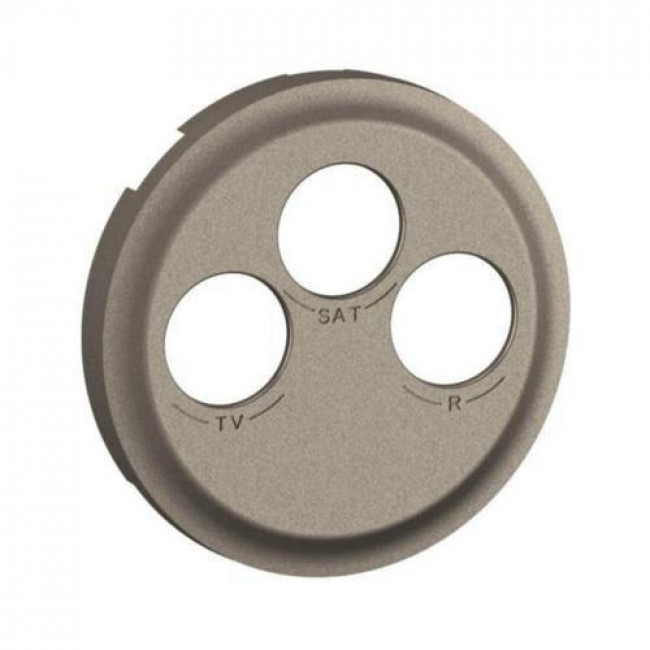 Μετώπη Πρίζας TV/RD/SAT Τιτάνιο Celiane™ CT0388 LEGRAND