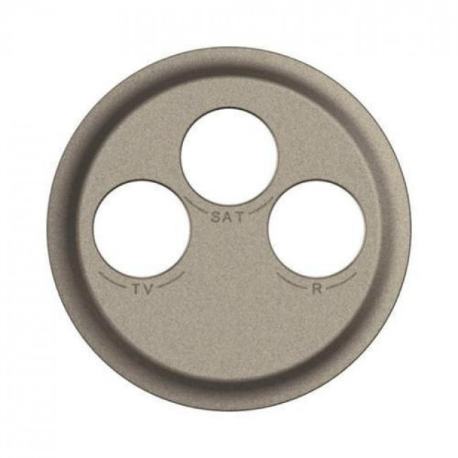 Μετώπη Πρίζας TV/RD/SAT Τιτάνιο Celiane™ CT0388 LEGRAND