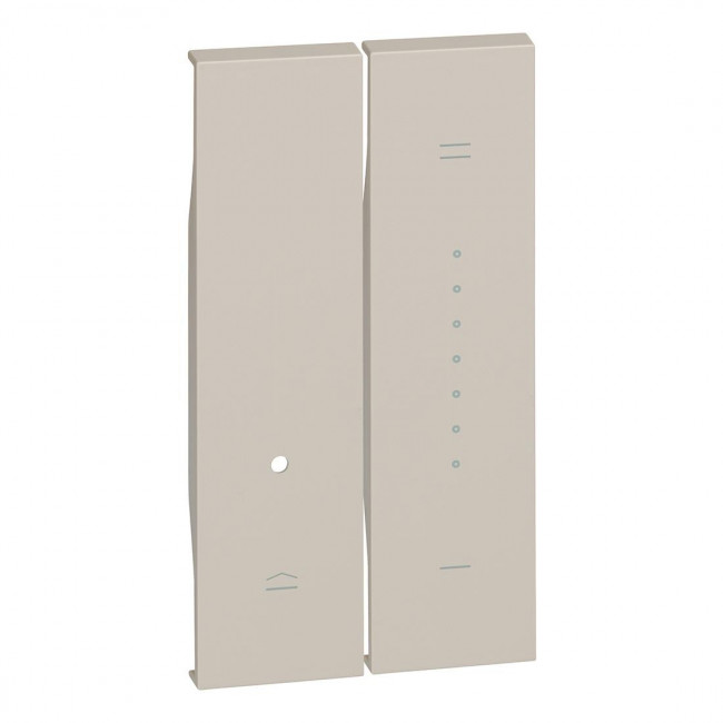 Μετώπη Dimmer Πλήκτρου Ιβουάρ Sand KM19 LivingNow BTICINO