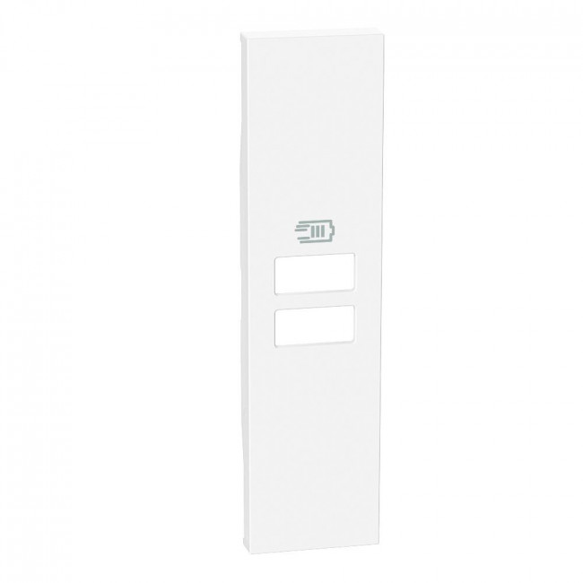Μετώπη Πρίζας Διπλής USB 1 Στοιχείου Λευκό KW13C LivingNow BTICINO