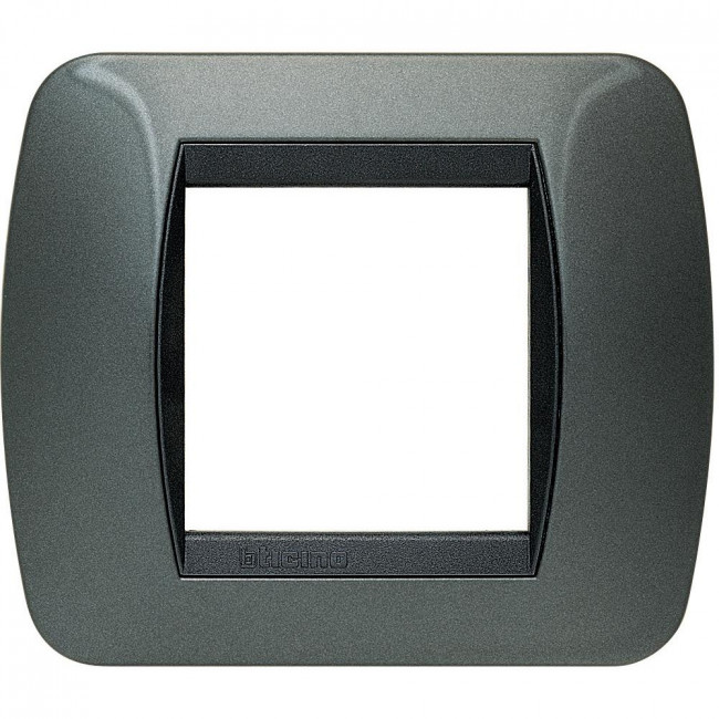 Πλαίσιο 2 Στοιχείων Air Dark Steel L4802AC BTICINO