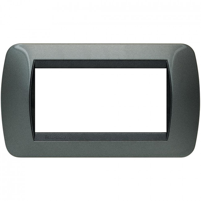 Πλαίσιο 4 Στοιχείων Air Dark Steel L4804AC BTICINO