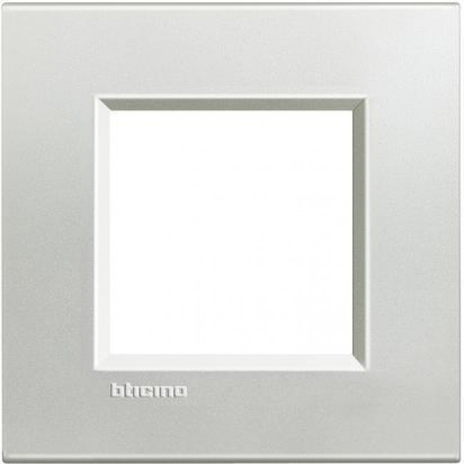 Πλαίσιο 2 Στοιχείων Silver LNA4802AG BTICINO