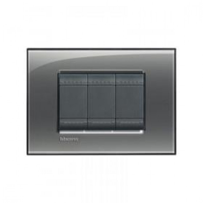 Πλαίσιο 3 Στοιχείων London Smoke LNA4803KF BTICINO