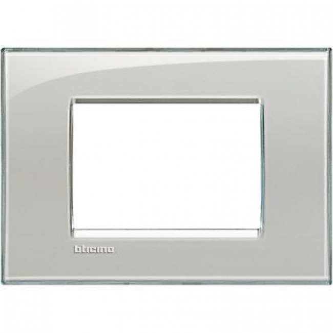 Πλαίσιο 3 Στοιχείων Cold Grey LNA4803KG BTICINO