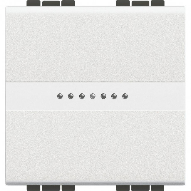 Διακόπτης A/R Αξονικός 2 Στοιχείων Λευκό N4053M2AN BTICINO