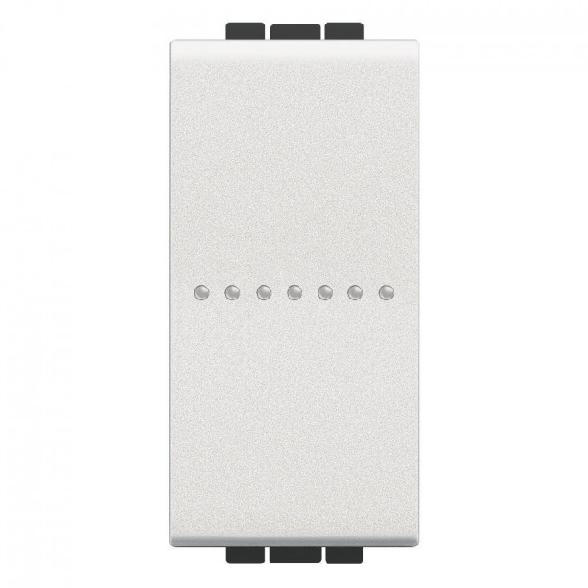 Μπουτόν Απλό Αξονικό 1 Στοιχείου Λευκό N4055AN BTICINO