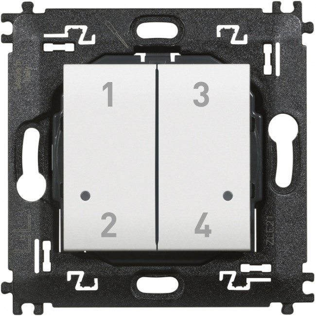 Ασύρματος Διακόπτης 4 Σεναρίων Λευκό N4575CW LivingLight with Netatmo®