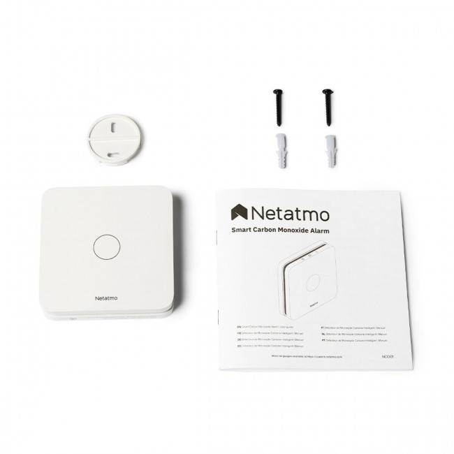 Ανιχνευτής Μονοξειδίου Άνθρακα WiFi & Bluetooth NCO-EC NETATMO