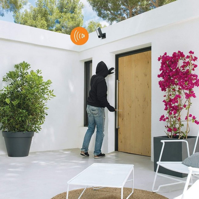 Κάμερα Smart WiFi 4ΜΡ Εξωτερικού Χώρου Με Σειρήνα Μαύρο NOC-S-EC NETATMO