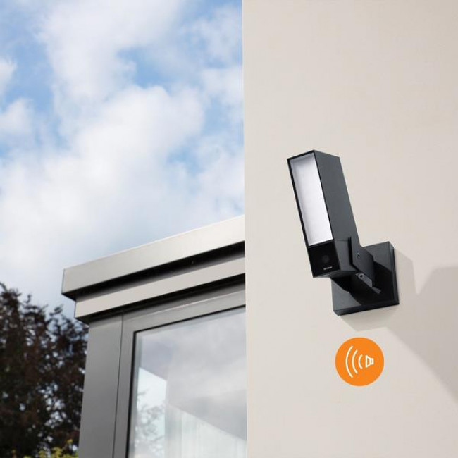 Κάμερα Smart WiFi 4ΜΡ Εξωτερικού Χώρου Με Σειρήνα Μαύρο NOC-S-EC NETATMO