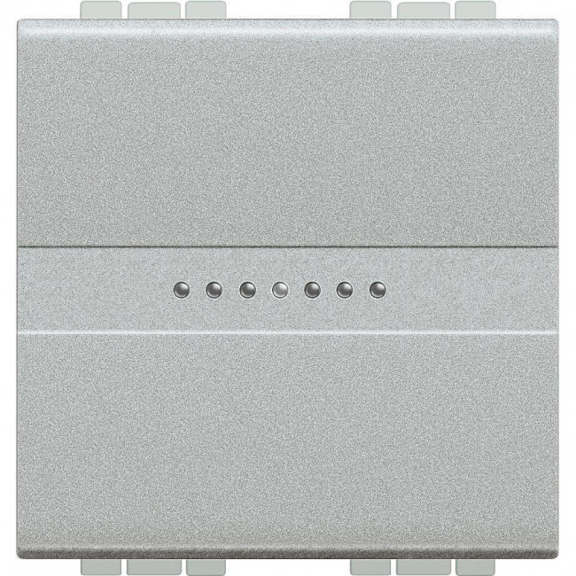 Διακόπτης A/R Αξονικός 2 Στοιχείων Αλουμίνιο NT4053M2AN BTICINO