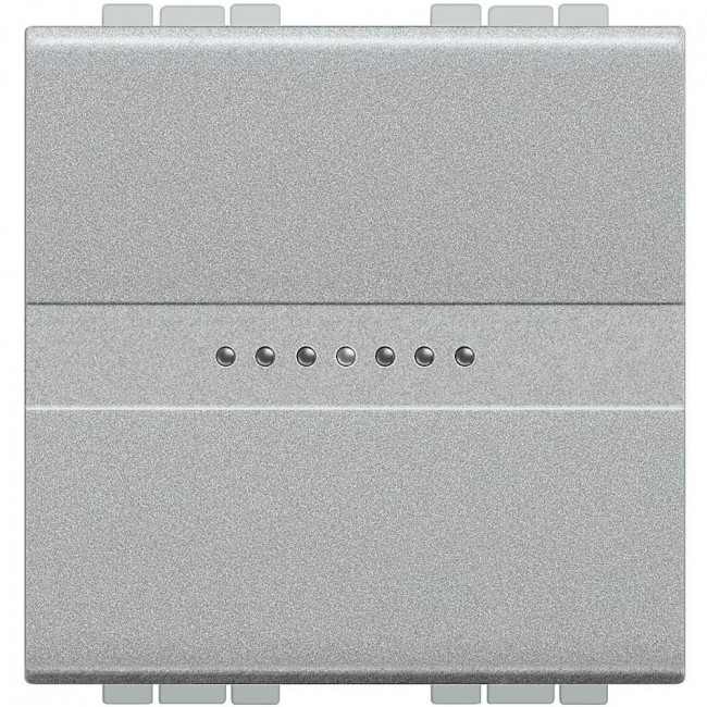 Διακόπτης Ενδιάμεσος A/R Αξονικός 2 Στοιχείων Αλουμίνιο NT4054M2 BTICINO