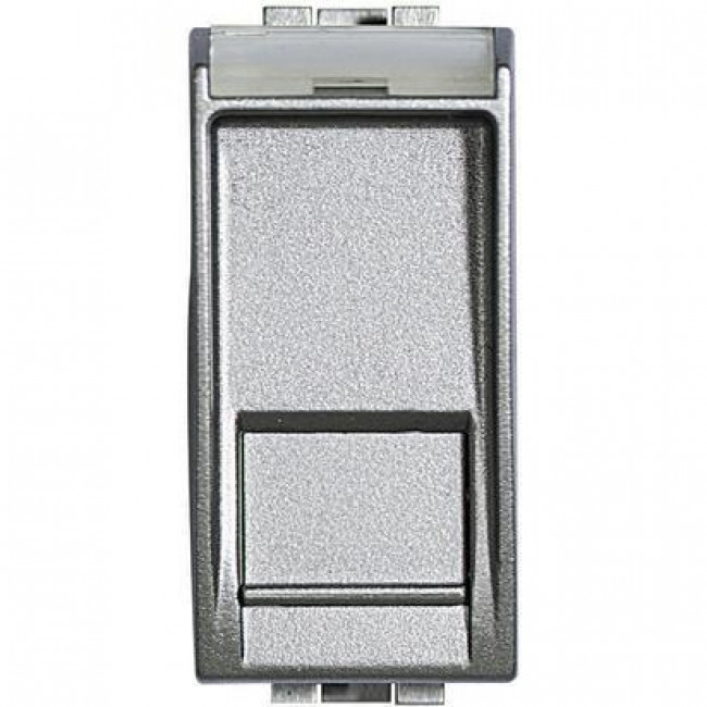 Πρίζα Δικτύου RJ45 Cat.6A STP 1 Στοιχείου Αλουμίνιο NT4279C6A BTICINO