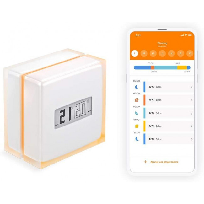Θερμοστάτης Ψηφιακός Smart WiFi NTH01-EN-EU NETATMO