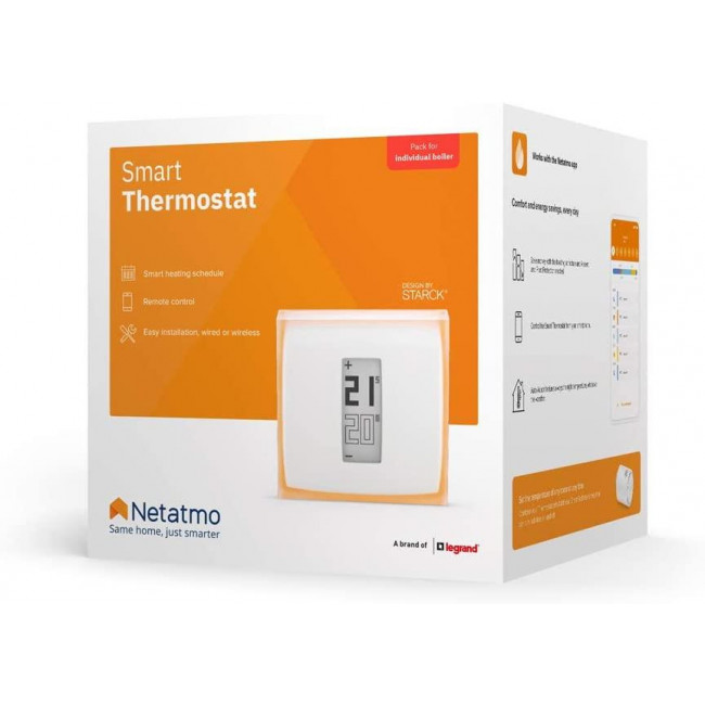 Θερμοστάτης Ψηφιακός Smart WiFi NTH01-EN-EU NETATMO