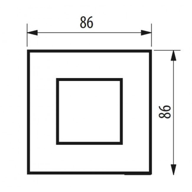 Πλαίσιο 2 Στοιχείων Λευκό Με Σατινέ R4802WS BTICINO