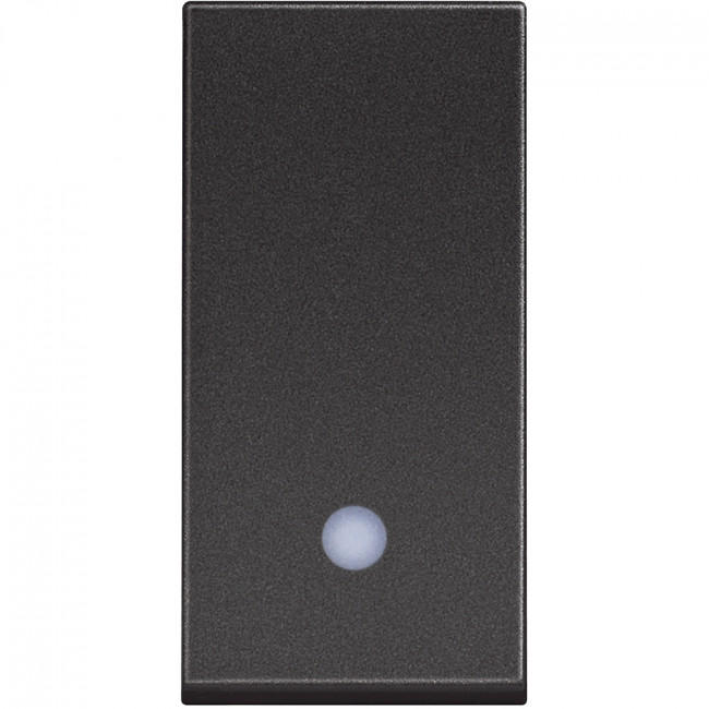 Διακόπτης A/R 1 Στοιχείου Φωτεινός Μαύρο RG4003L BTICINO