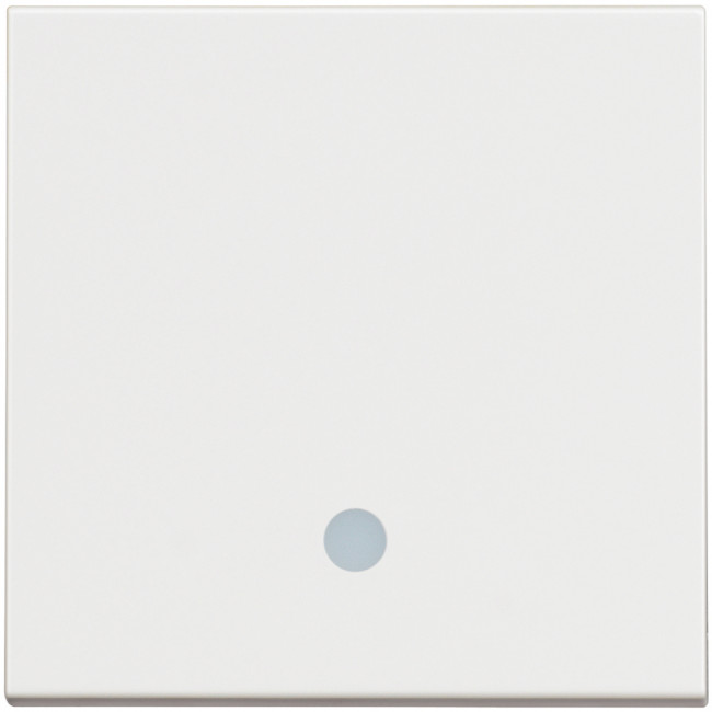 Διακόπτης Απλός 2 Στοιχείων Φωτεινός Λευκό RW4001M2L BTICINO