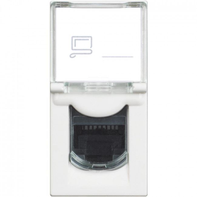 Πρίζα Δικτύου RJ45 Cat.6A STP 1 Στοιχείου Λευκό RW4279C6AS BTICINO