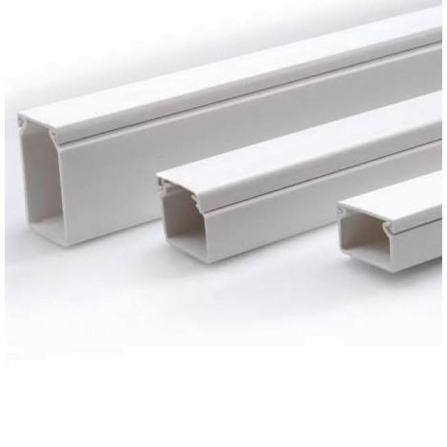 Κανάλι Διανομής Αυτοκόλλητο 16x16mm Λευκό ΚΑΣΣΙΝΑΚΗΣ