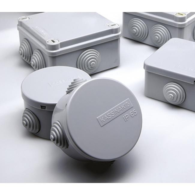 Κουτί Διακλάδωσης Επίτοιχο 100X100X45mm IP65 ΚΑΣΣΙΝΑΚΗΣ