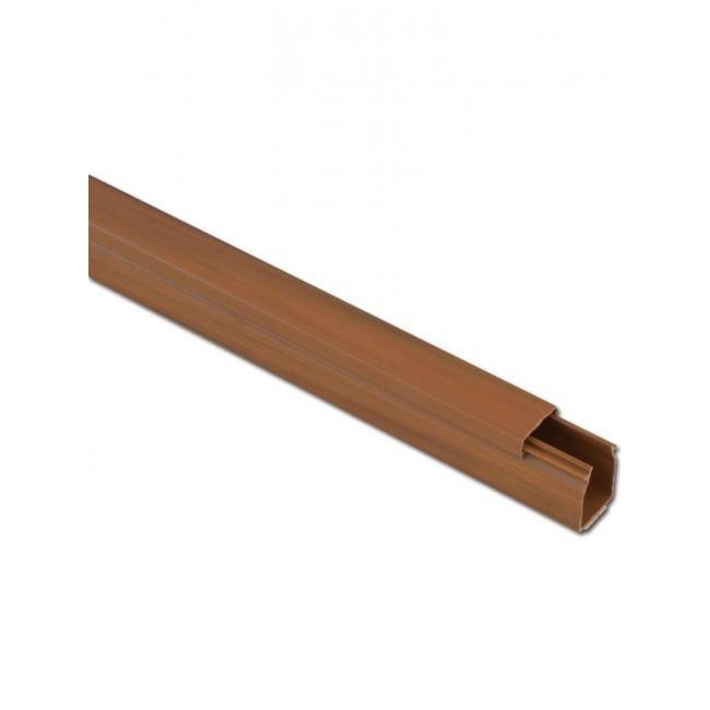 Κανάλι Διανομής Αυτοκόλλητο 20X13mm Σκούρο Ξύλο VIOKAR