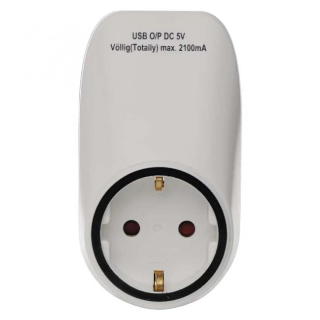Πρίζα Σούκο Και Διπλό USB TypeA P0072 EMOS