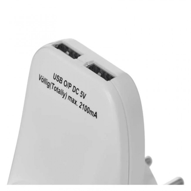 Πρίζα Σούκο Και Διπλό USB TypeA P0072 EMOS