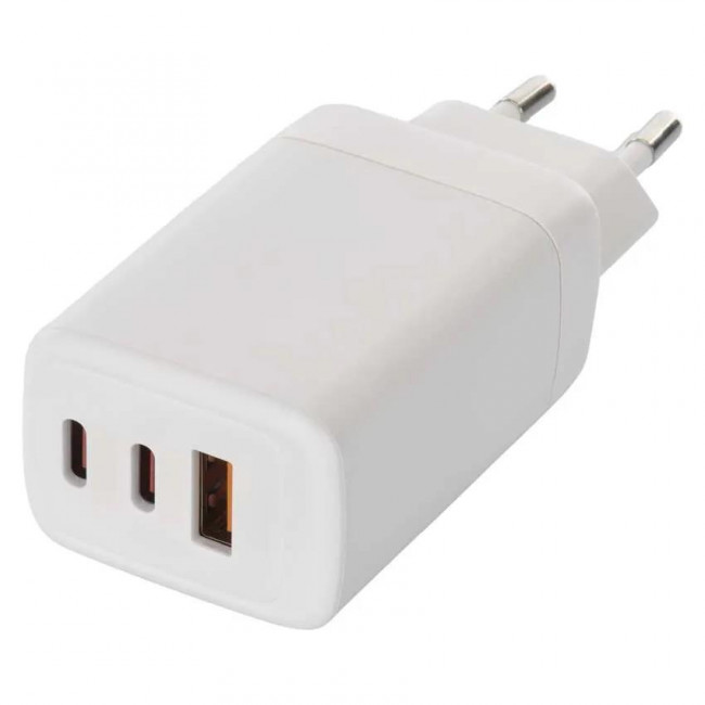 Φορτιστής Τοίχου USB TypeA+C 65W Λευκό V05G65 EMOS