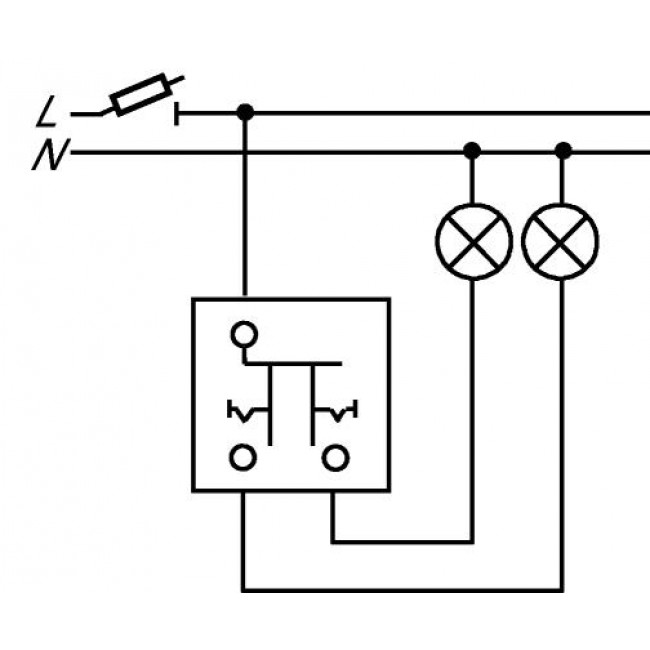 Μηχανισμός Διακόπτη K/R 2000/5US-500 BUSCH-JAEGER/ABB