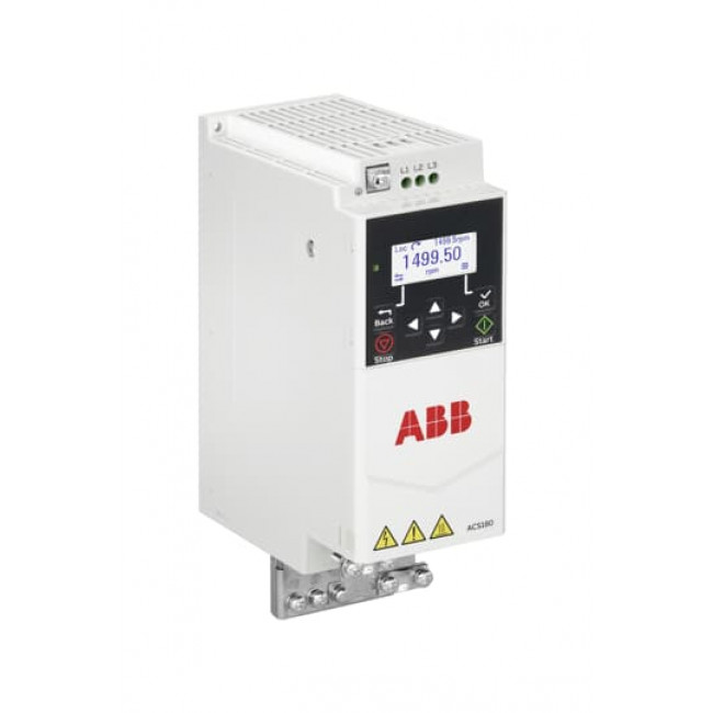 Ρυθμιστής Στροφών Μονοφασικός 2.2kW ACS180-04S-09A8-1 ABB