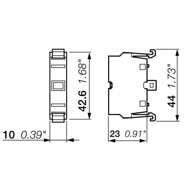 Βοηθητική Επαφή 1NC MCB-01 ABB