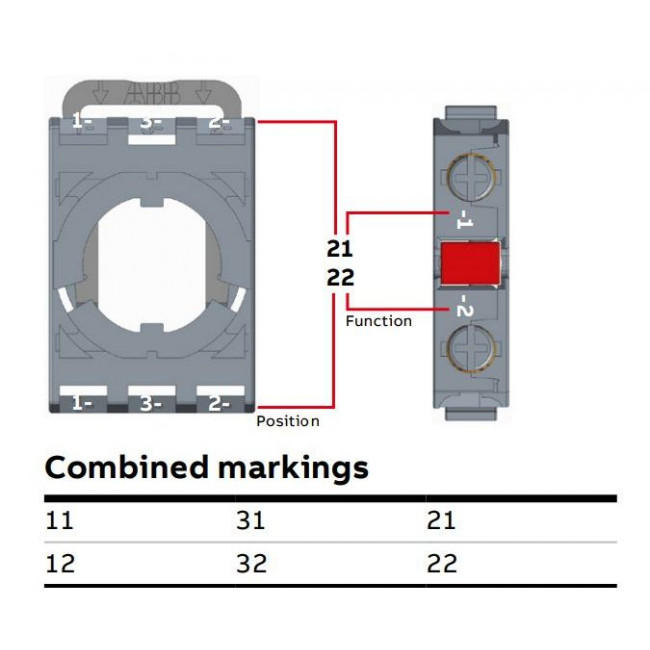 Βοηθητική Επαφή 1NC MCB-01 ABB