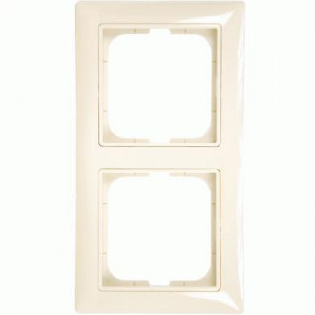Πλαίσιο 2 Θέσεων Κρέμ 2512-92-507 Basic55 ABB