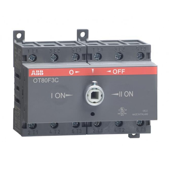 Διακόπτης Φορτίου Μεταγωγικός 3P 63Α OT63F3C ABB