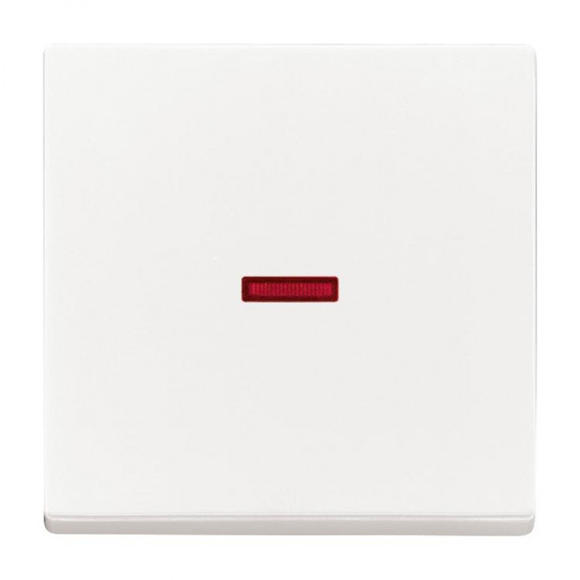 Μετώπη 1 Πλήκτρου Φωτεινής Λειτουργίας Λευκό 1789-84 BUSCH-JAEGER/ABB