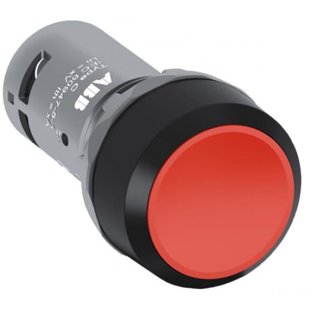 Μπουτόν Πόρτας Φ22 2NC Κόκκινο CP1-10R-02 ABB