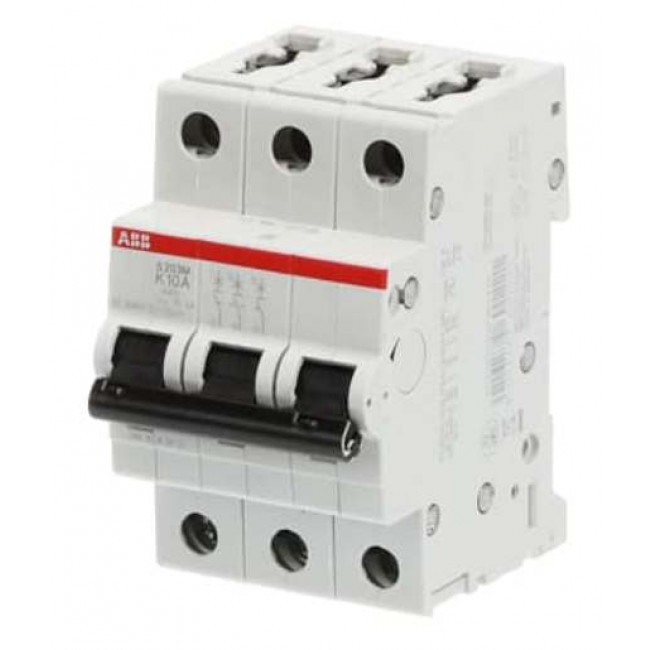 Αυτόματη Ασφάλεια 3P K 50A 10kA S203M-K50 ABB