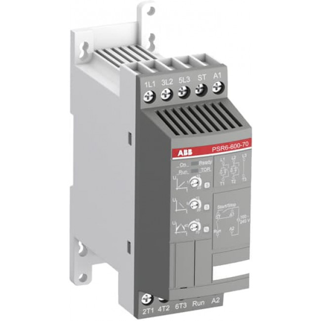 Ομαλός Εκκινητής Softstarter 30kW PSR60-600-70 ABB