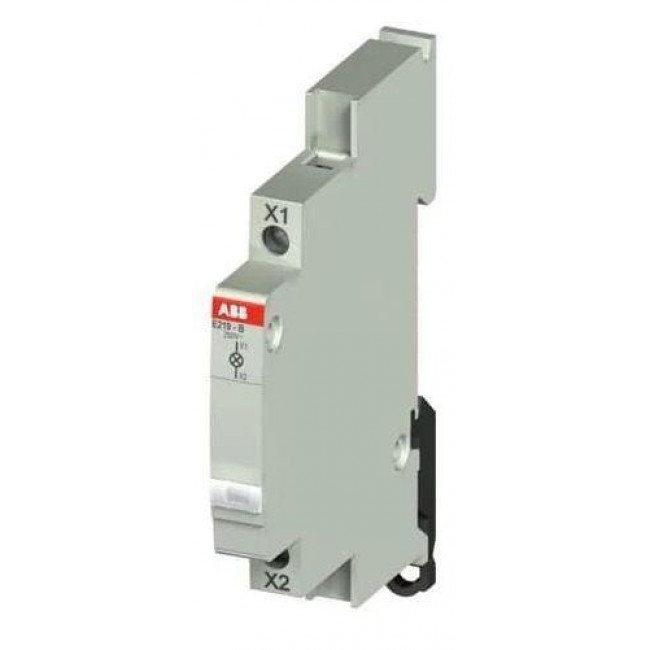 Ενδεικτική Λυχνία Ράγας Λευκό 250VAC E229G-B ABB