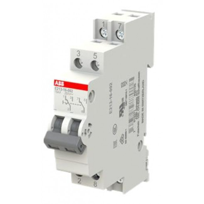 Διακόπτης Ράγας Μεταγωγικός 2P 16A E213-16-002 ABB