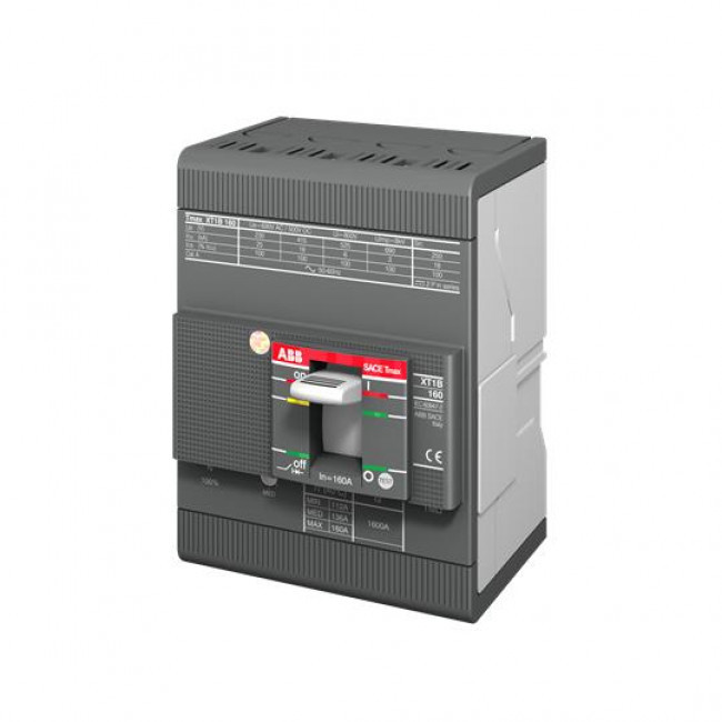 Αυτόματος Διακόπτης Ισχύος 4P 63A 36kA XT1N160 TMD63-630 4p FF ABB